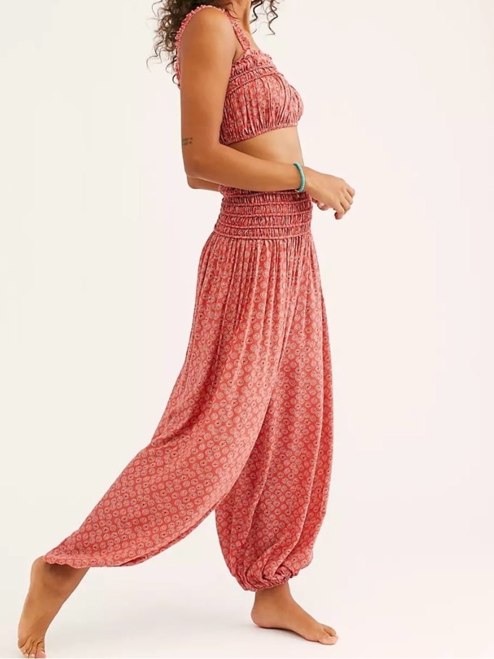 Free people Elegant Rust Harem Pants